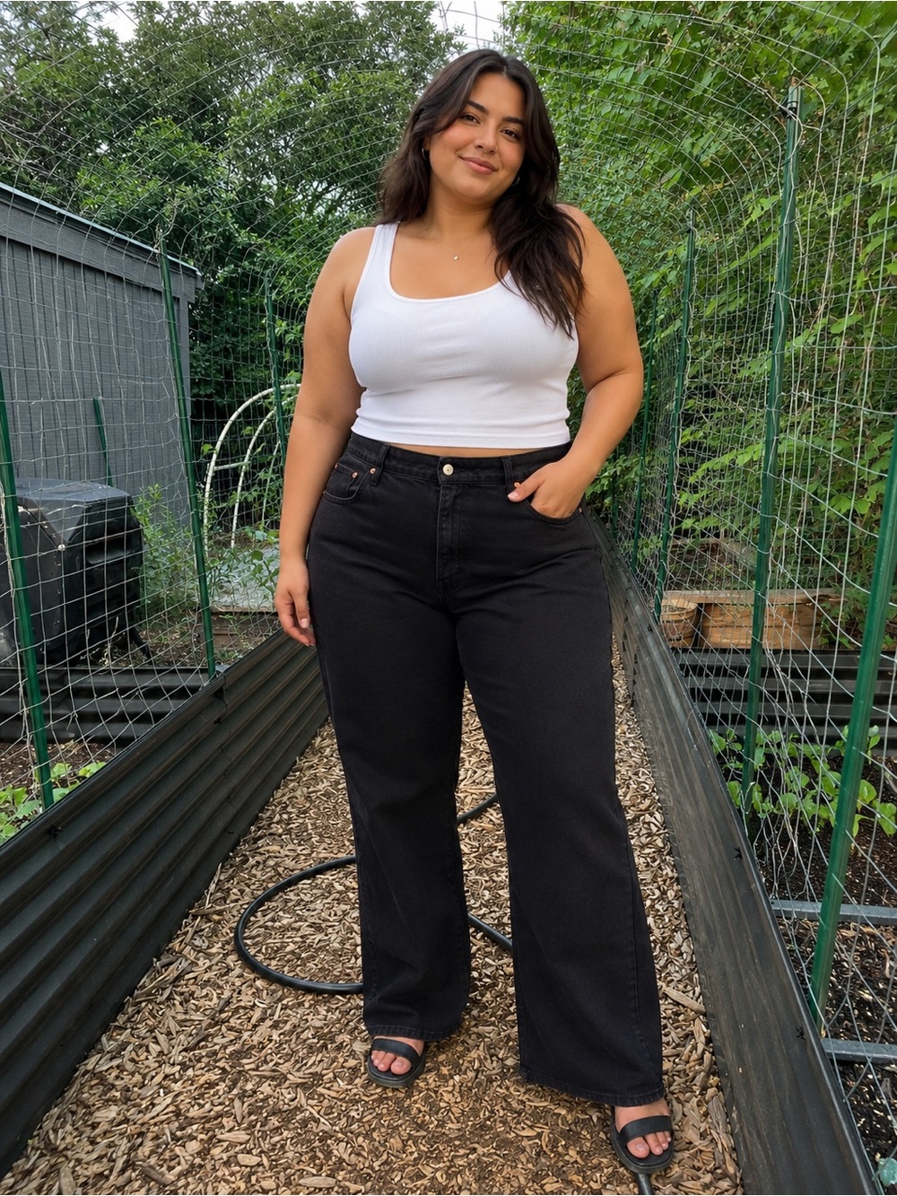 Abercrombie & Fitch High-Rise 90’s Relaxed Jeans in Black - 31 Long